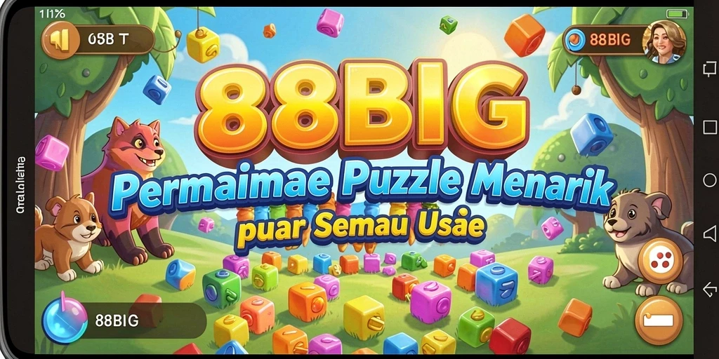 Tampilan gameplay Puzzle yang menarik dari 88BIG.