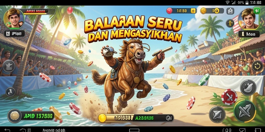 Tampilan memukau gameplay Racing di API88.