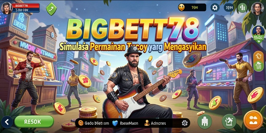 Tampilan gameplay BIGBET78 yang menantang dan menyenangkan.