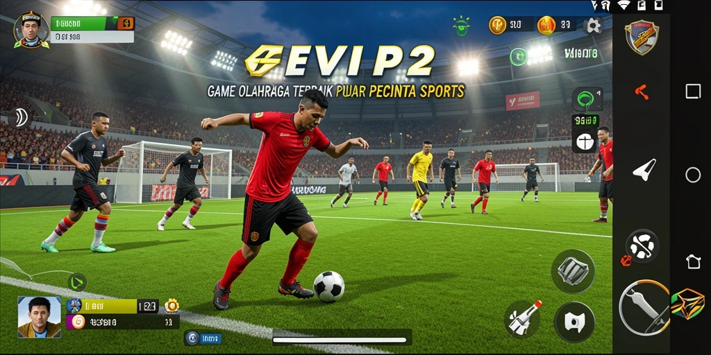 Tampilan gameplay EVIP2 yang menegangkan dan kompetitif.
