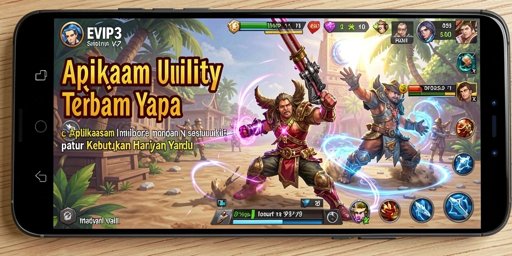 Tampilan antarmuka aplikasi Utility EVIP3 yang menarik dan fungsional.