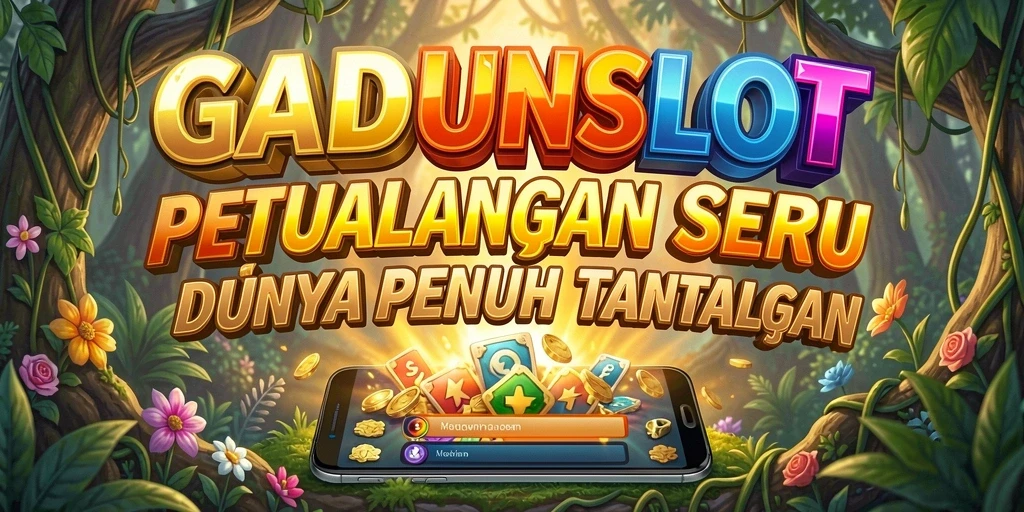 Tampilan gameplay seru GADUNSLOT di dunia petualangan.