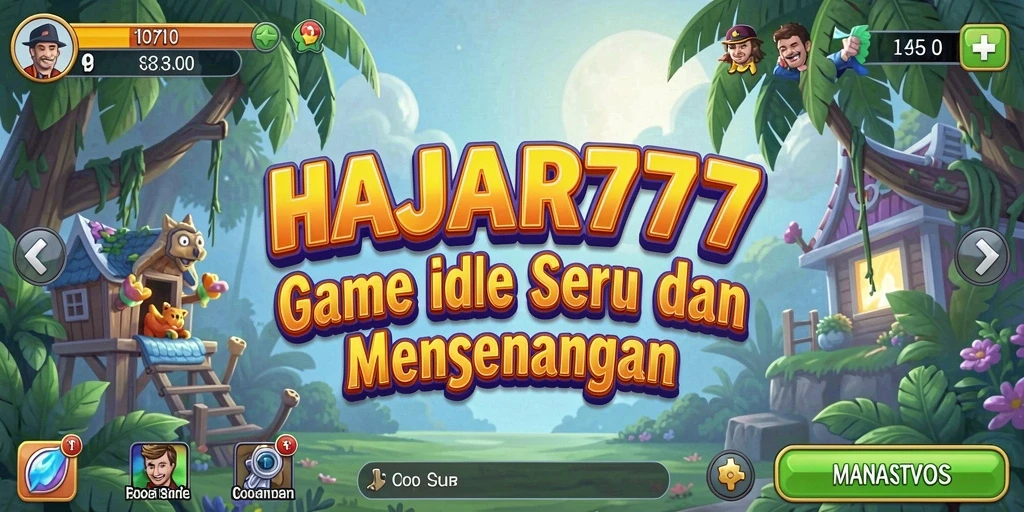 Tampilan gameplay seru dari HAJAR777 yang penuh tantangan.