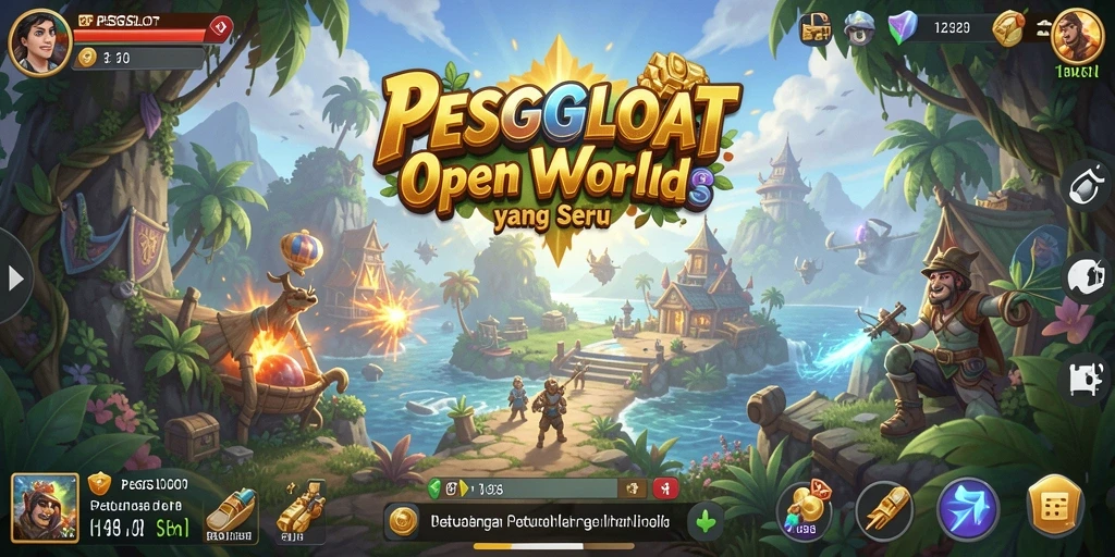 Gameplay PESGSLOT yang menarik dalam dunia Open World.