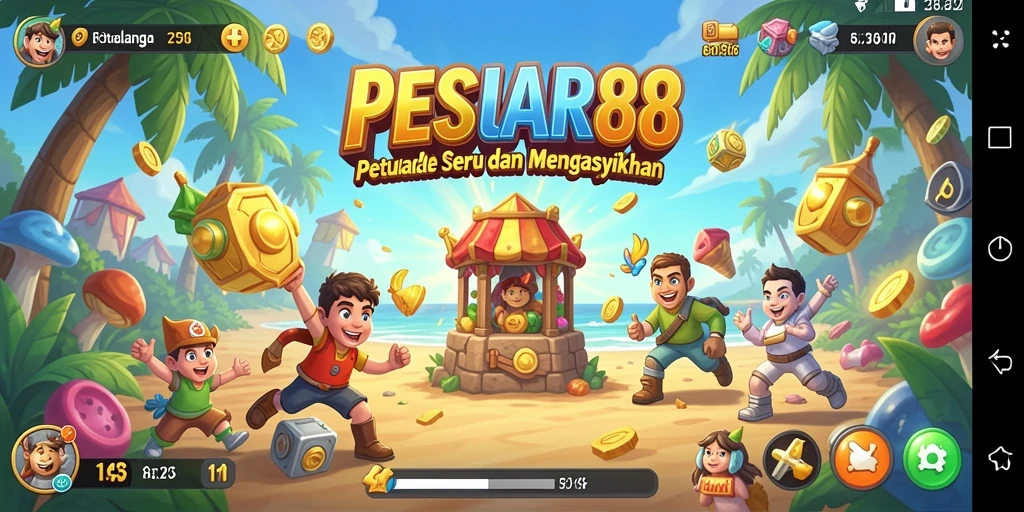Tangkapan layar gameplay PESIAR88 dengan aksi seru.
