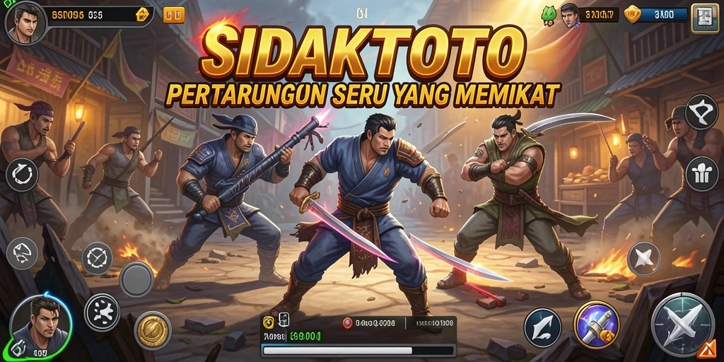 Tampilan aksi yang mendebarkan dalam SIDAKTOTO.