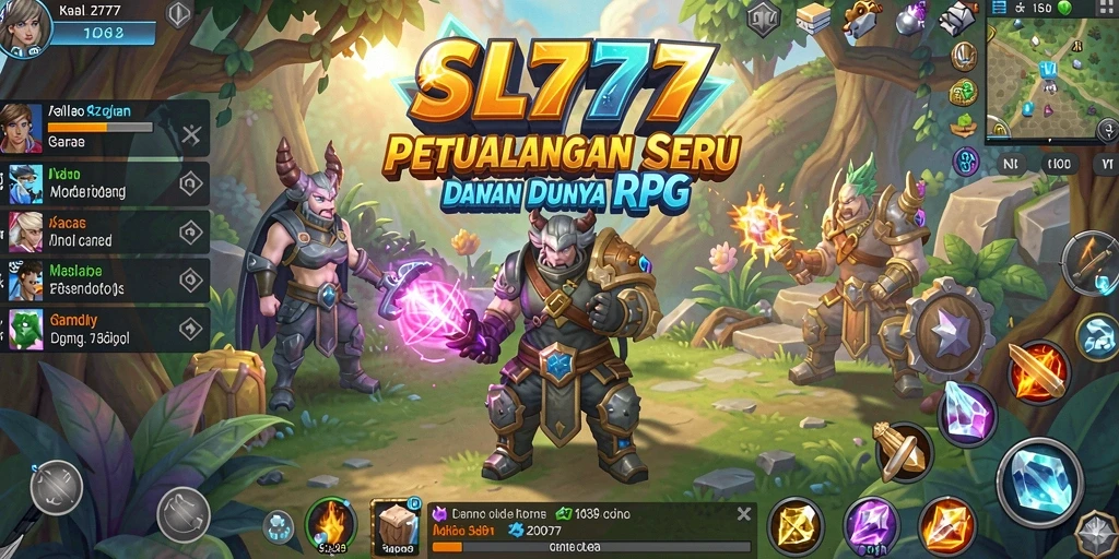 Gameplay SL777 yang menegangkan dengan aksi petualangan seru.
