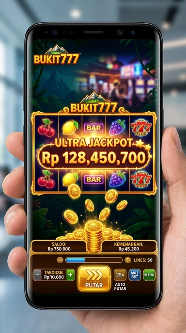 Tampilan aplikasi bukit777 dengan berbagai pilihan aplikasi yang mudah diakses.